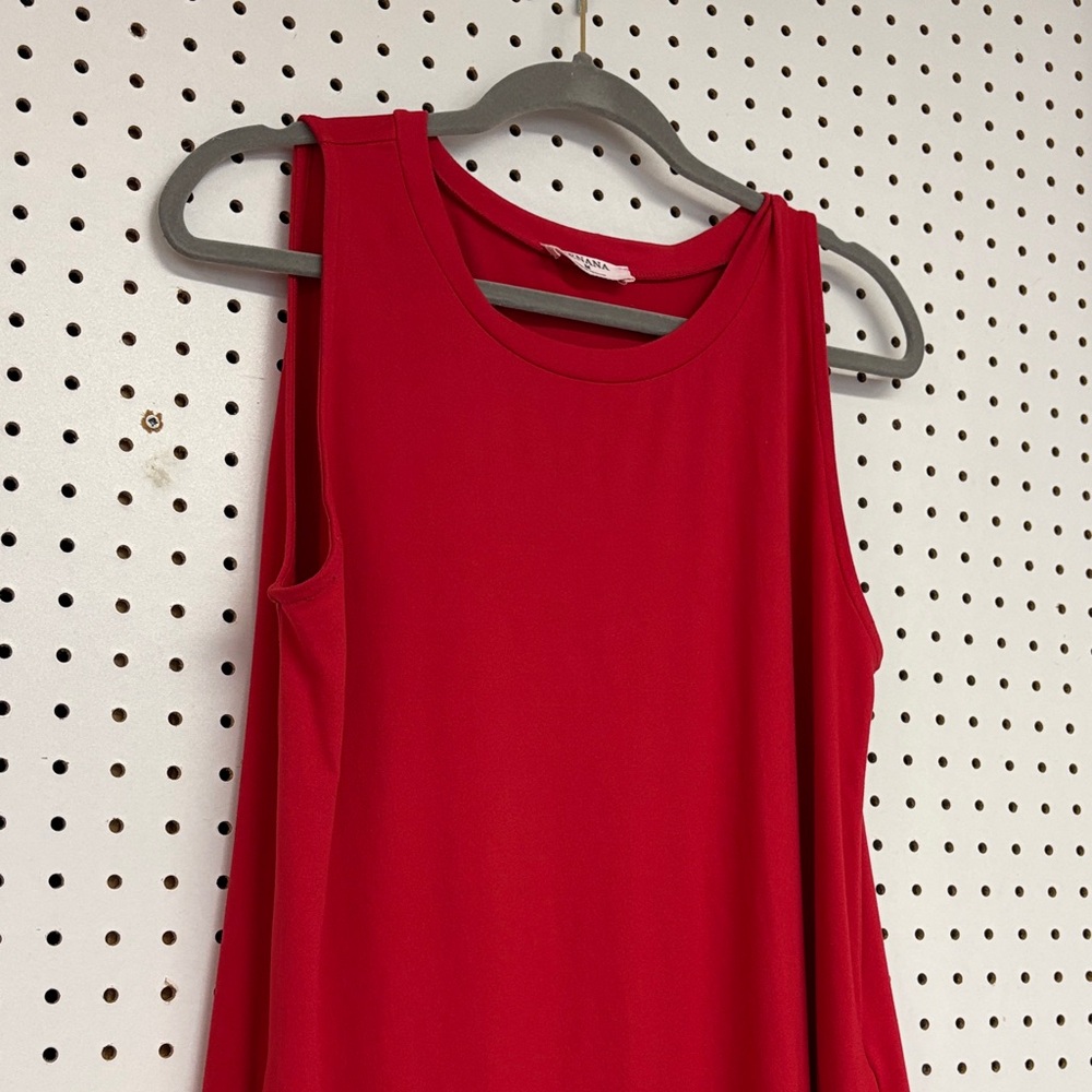 Zenana Outfitters Bold Red Maxi Dress